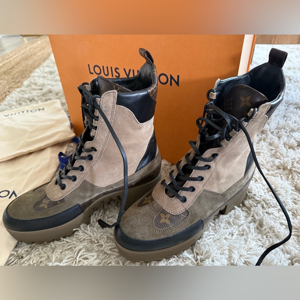 Louis Vuitton desert boots